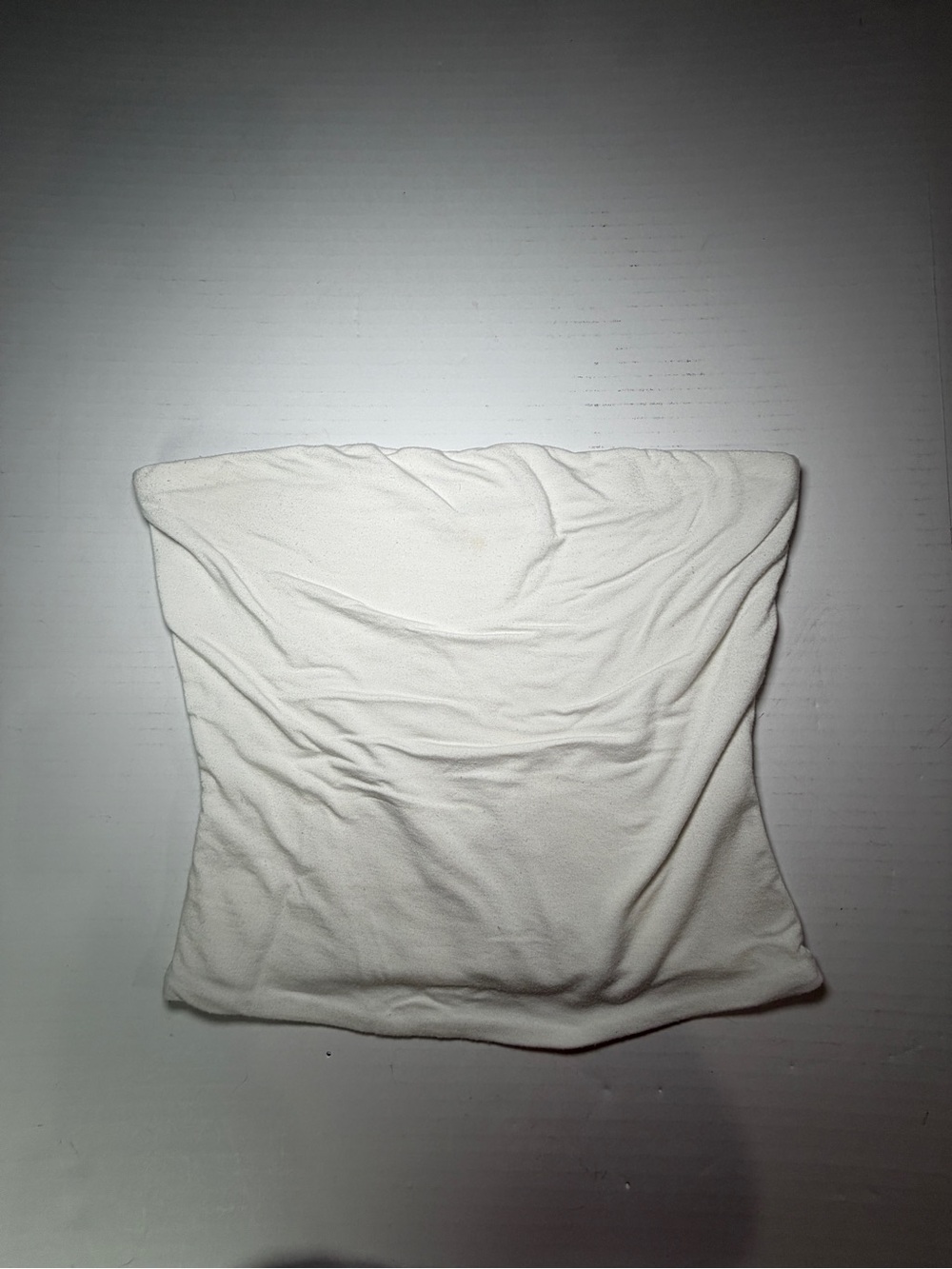 naked wardrobe White Strapless Tube Camisole